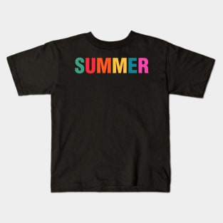 Summer Vibes Kids T-Shirt